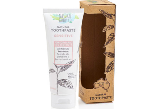 The Natural Family Co. Tandpasta Naturlig Sensitive