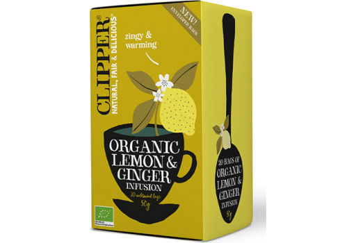 Clipper Citron & Ingefær Te Økologisk