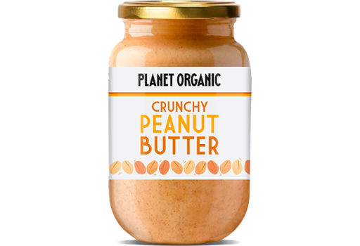 Planet Organic Peanutbutter Crunchy Ø