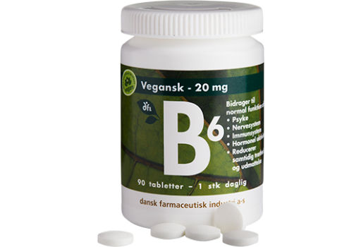 Dfi- Serien B6 20mg Vegansk