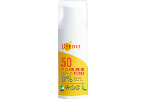 Derma Sollotion Ansikte Spf 50