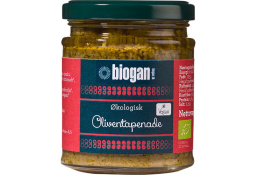 Biogan Økologisk Oliven Tapenade