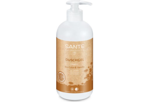 Sante - NEW  Showergel Organic Coconut &  Vanilla Sante