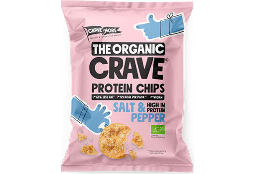 High Protein Lentil Chips Ø Salt & Pepper