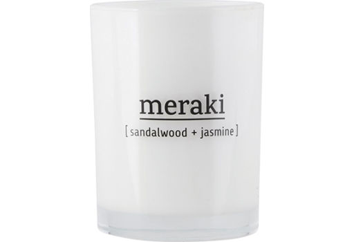 Meraki Duftlys Sandalwood & Jasmine