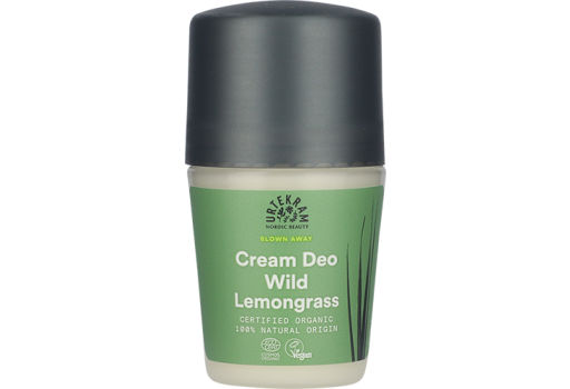 Urtekram Creme Deo Roll On Wild Lemongrass