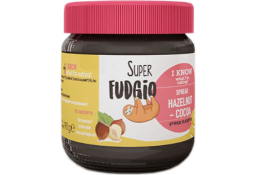 Super Fudgio Smørepålæg Med Hasselnød Og Kakao Økologisk