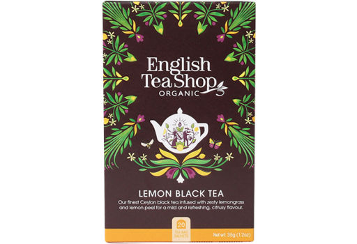 English Tea Shop Lemon Black Tea 20 Breve Ø