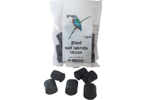 Kingfisher Blød Salt Lakrids Vegan