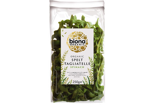 Biona Spelt Tagliatelle Spinat Pasta Ø