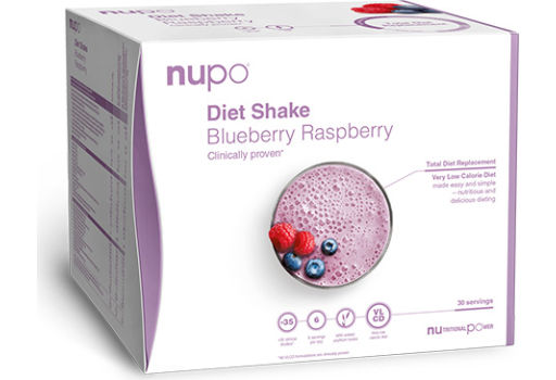 Nupo Diet Shake Valuepack Blueberry Raspberry