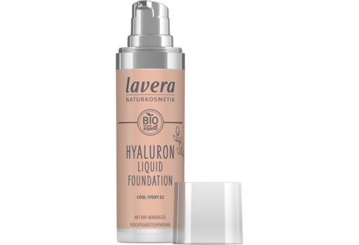 Lavera Foundation Cool Ivory 02 Hyaluron Liquid