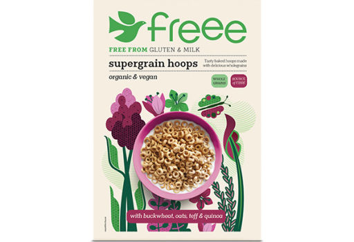 Doves Farm Supergrain Hoops Gl.fri Ø