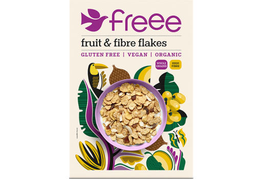 Doves Farm Fruit & Fibre Flakes Gl.fri Økologisk