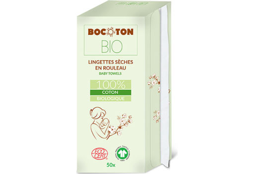 Bocoton Bio Baby Dry Wipes På Rulle