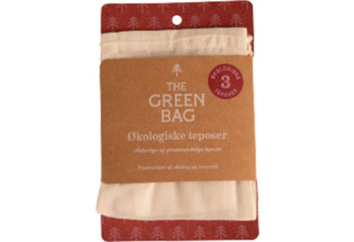 The Green Bag Teposer Av Økologisk Bomull
