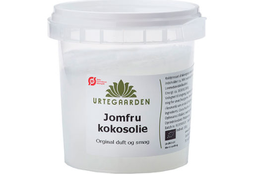 Urtegaarden Kokosolie Jomfru Ø