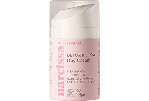 Narcissa By Urtekram Detox & Glow Day Cream