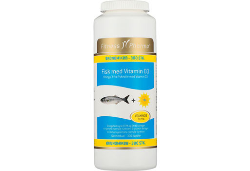 Fitness Pharma Fisk Med Vitamin D3