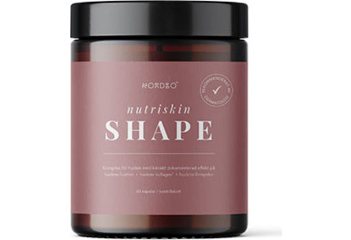 Nordbo Nutriskin Shape, 60 Kapsler - Vegan