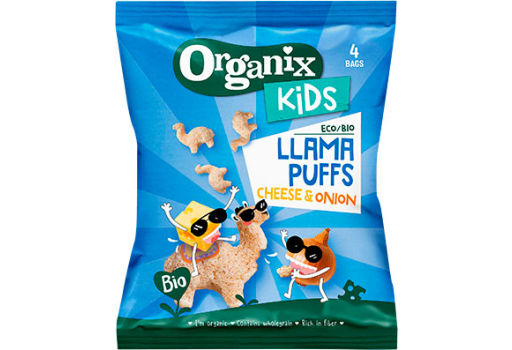 Organix Kids Cheese & Onion Puffs EKO