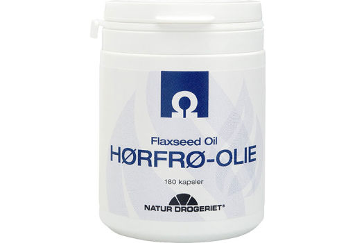 Natur-Drogeriet Flax Omega 3, 500mg Hørfrøolie
