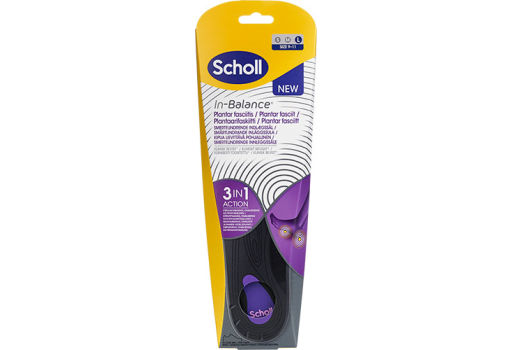 Scholl Med Insoles Plantar Fasciitis (L)