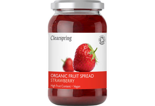 Clearspring Marmelade Jordbær Økologisk