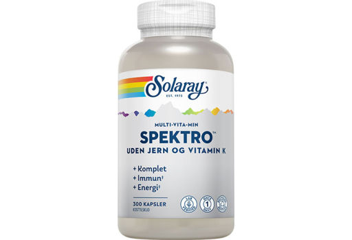 Spektro Multivitamin uden jern og vitamin K.