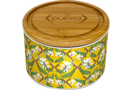 Pukka  Keramik Krukke Turmeric Gold M. 10 Tebreve Ø
