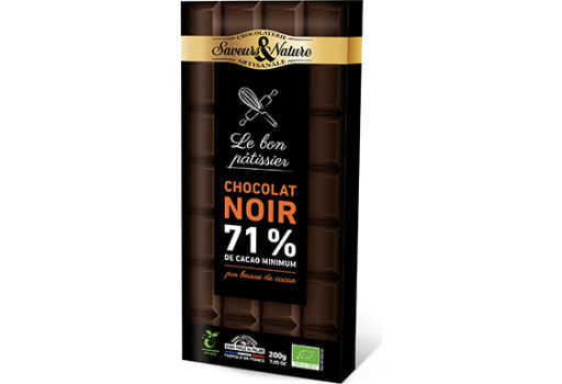 Saveurs & Nature Kogechokolade 71% Ø