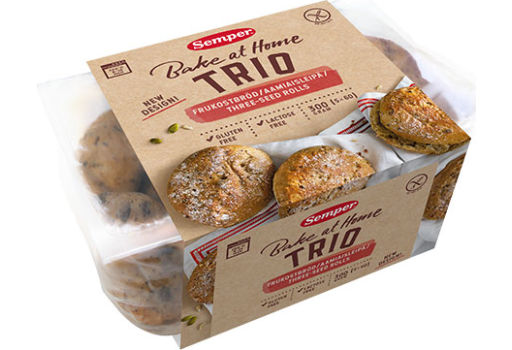 Semper Brød Trio Glutenfri Semper