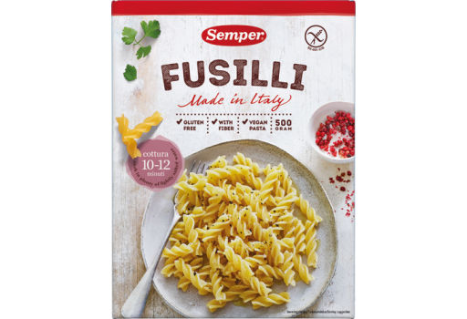 Semper Pastaskruer Fusilli Glutenfri