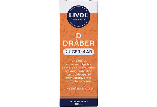 Livol D vitamin Dråper for Barn