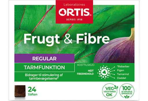 Ortis Frukt & Fiber Terning 24 stk