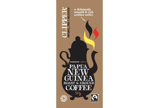 Clipper Kaffe Papua New Guinea Ø malet 