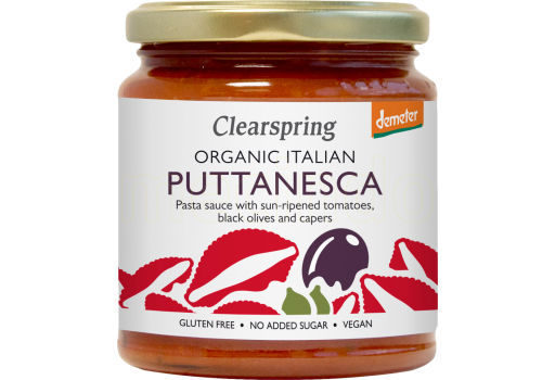 Clearspring Pasta Sauce Puttanesca Økologisk
