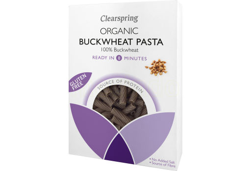 Clearspring Bokhvete Pasta Tortiglioni Øko