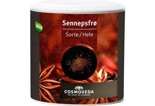 Cosmoveda Sorte sennepsfrø hele Økologisk