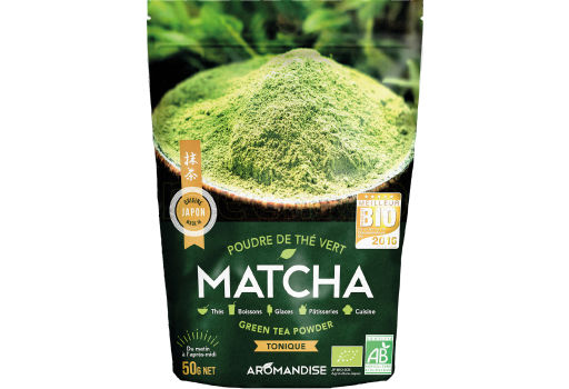 Aromandise Matcha Te (Grønn Te Pulver) Øko