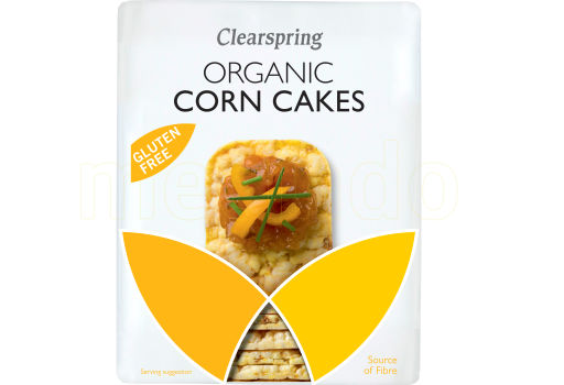Clearspring Maiskaker Øko - Glutenfri