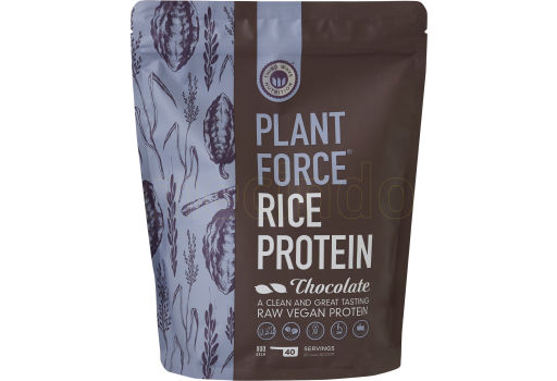 Plantforce Vegan Risprotein Pulver Choklad