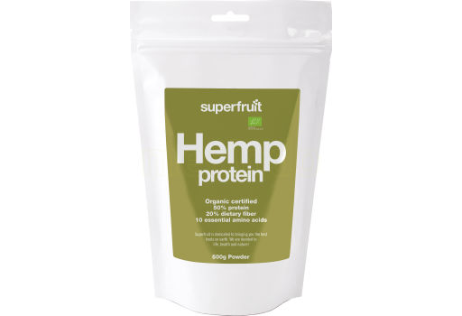 Superfruit Hamp Protein Pulver