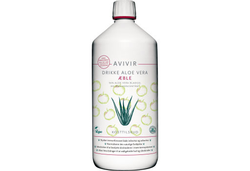 Avivir Aloe Vera Drikke M Æble