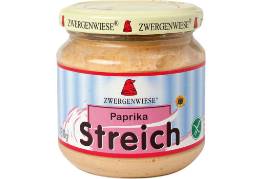 Smørepålæg veg. paprika  streich Ø Zwergenwiese