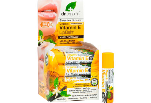 Dr. Organic Läppbalsam Vitamin E