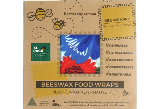 Bee Happy Beeswax Food Wraps