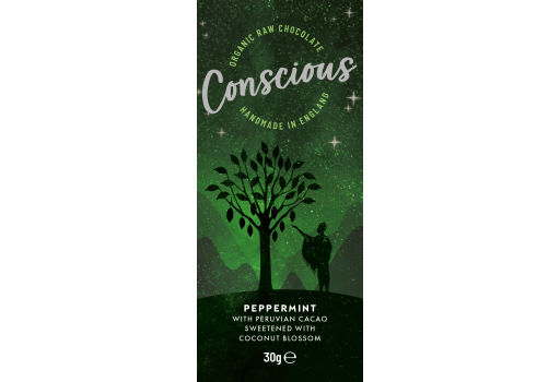 Conscious Raw Sjokolade Peppermynte Ø