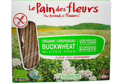 Le pain des fleurs Knäckebröd Bovete EKO