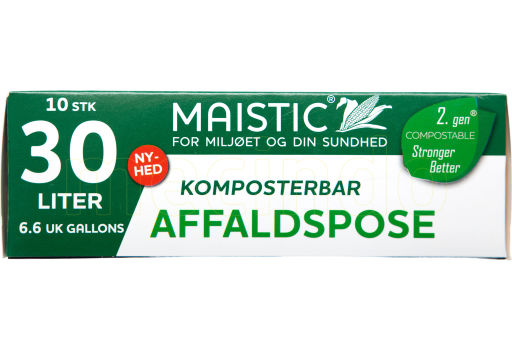 Maistic Komposterbare Affaldsposer 30L